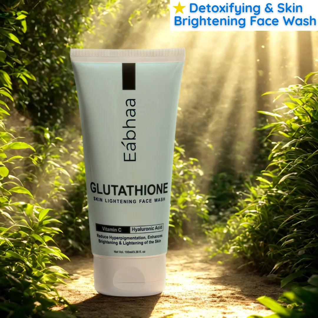Eabhaa Glutathione Face Wash for Men and Women, Vitamin C Face Wash for Skin Whitening (100ML)
