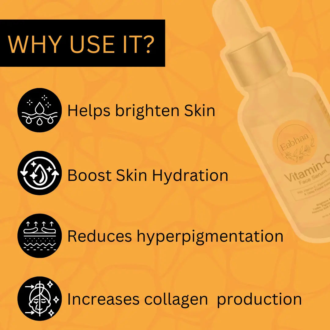 Vitamin-C Moisturizer and Face Serum - Hydrating, Brightening, Anti-Aging