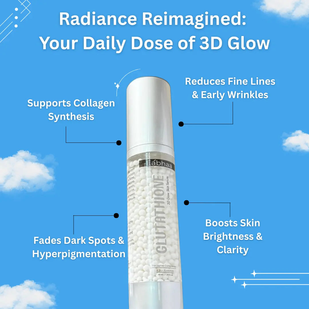 Eabhaa Glutathione 3D Glow Skin Serum – Brighten & Rejuvenate