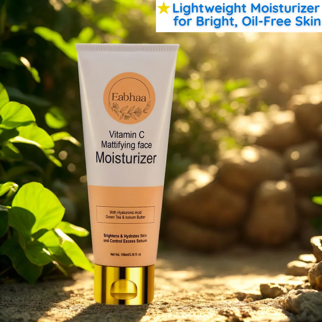 Eabhaa Vitamin C Mattifying Moisturizer, Anti-Acne (100ML)