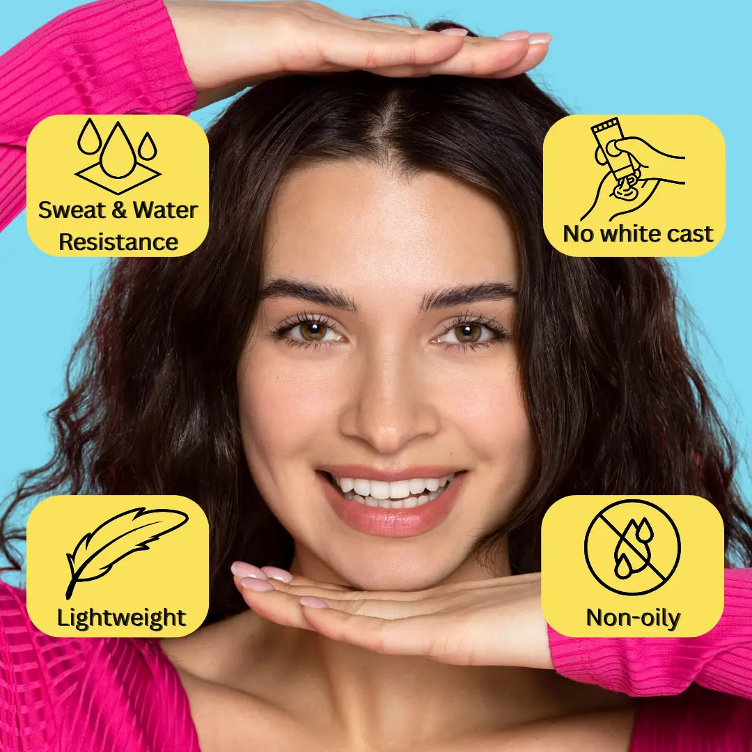 Sunscreen, spf 50+, water resistance sunscreen