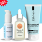 Winter Radiance Combo: Glutathione Face Cream, Face Wash & Vitamin C Serum
