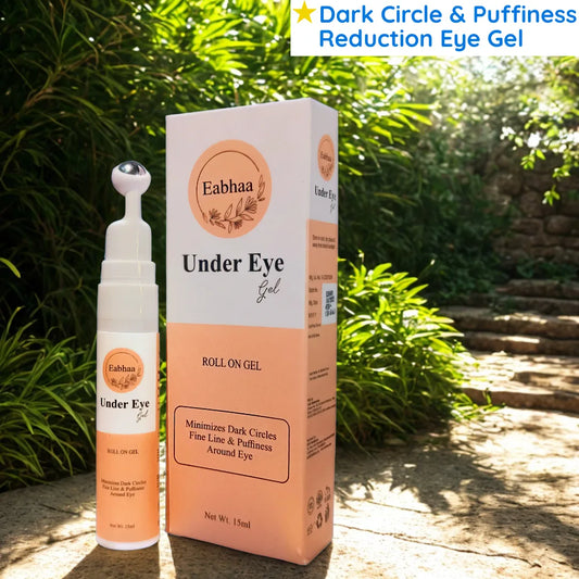 Eabhaa Under Eye Gel (15 ml) – Brightening, Anti-Aging, Dark Circles, India