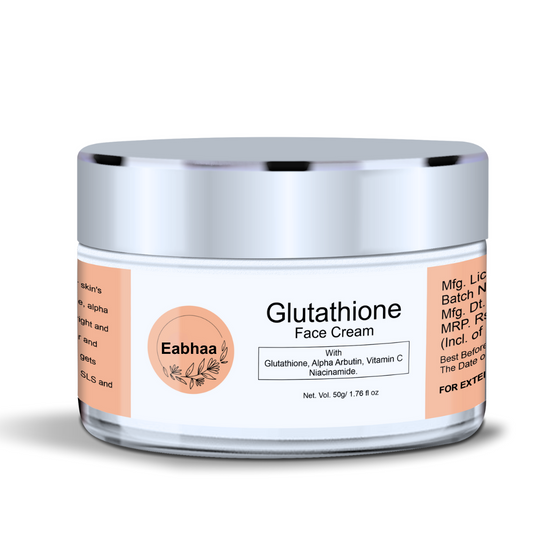 Glutathione Face cream with Glutathione, Alpha Arbutin, Vitamin C and Niacinamide