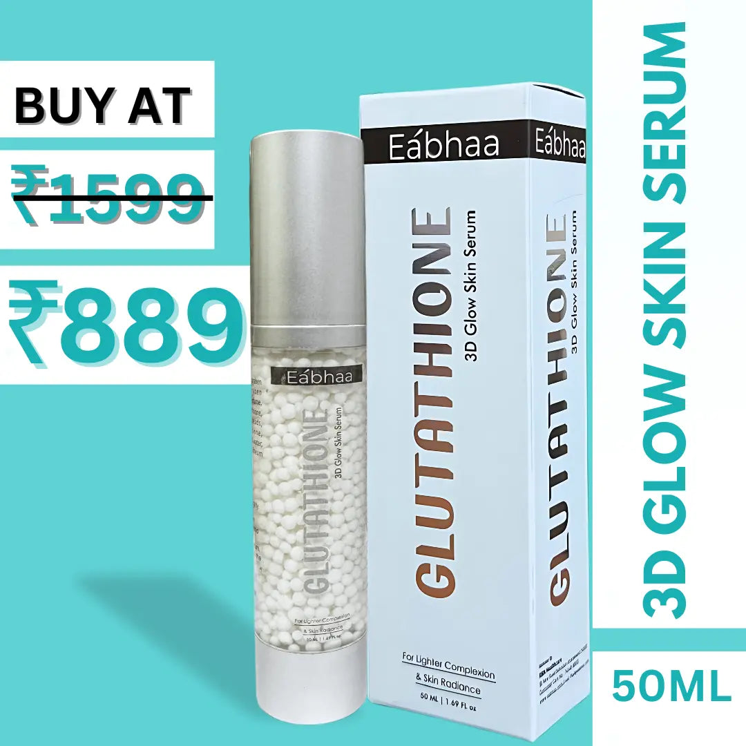 Eabhaa Glutathione 3D Glow Skin Serum – Brighten & Rejuvenate