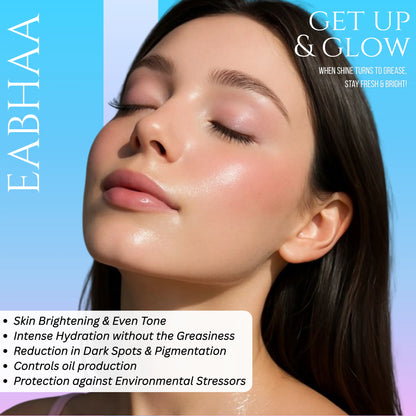 woman with glowing skin showing vitamin c moisturizer results for pigmentation and hydration