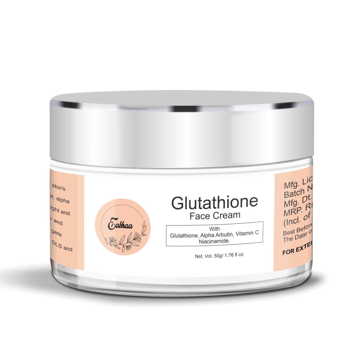 Face Cream Online Shop- Eabhaa Face Cream for Women And Men, Glutathione Face Cream, Vitamin C Cream for Skin Whitening (50g)