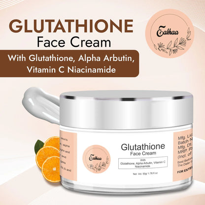 Eabhaa Glutathione & Vitamin C Face Cream for Women & Men (50g)