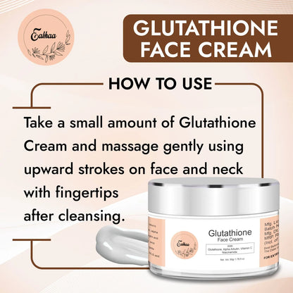 Eabhaa Glutathione & Vitamin C Face Cream for Women & Men (50g)