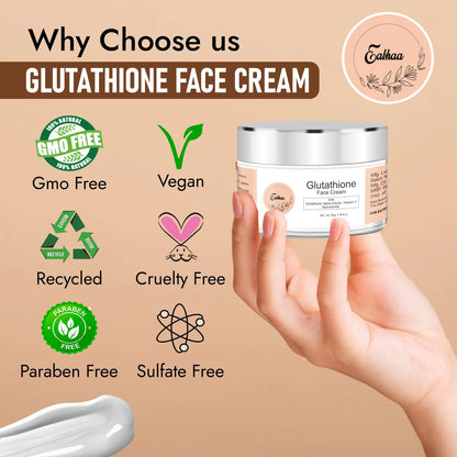 Eabhaa Glutathione & Vitamin C Face Cream for Women & Men (50g)