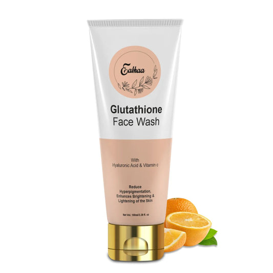 Eabhaa Glutathione Face Wash for Men and Women, Vitamin C Face Wash for Skin Whitening (100ML)