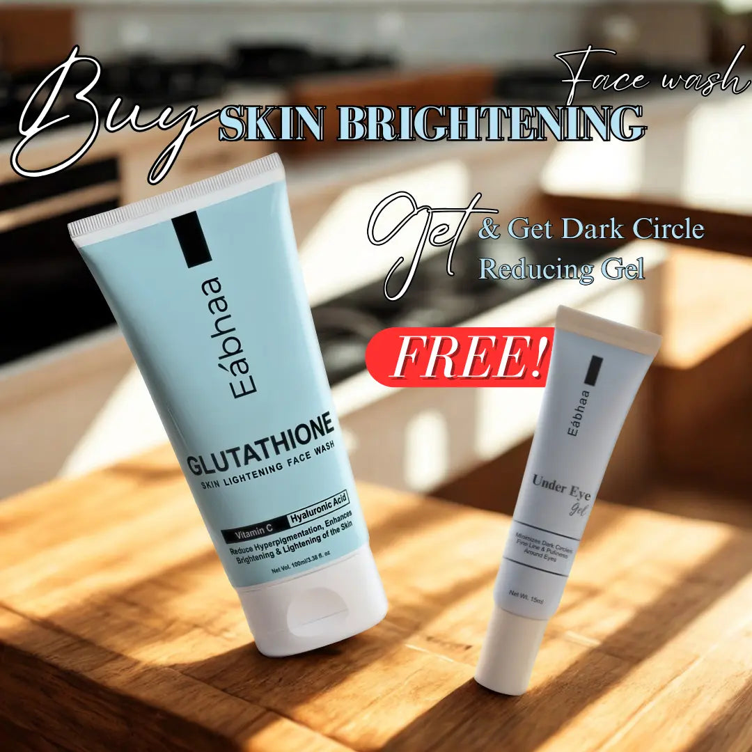Eabhaa Glutathione Face Wash for Men and Women, Vitamin C Face Wash for Skin Whitening (100ML)
